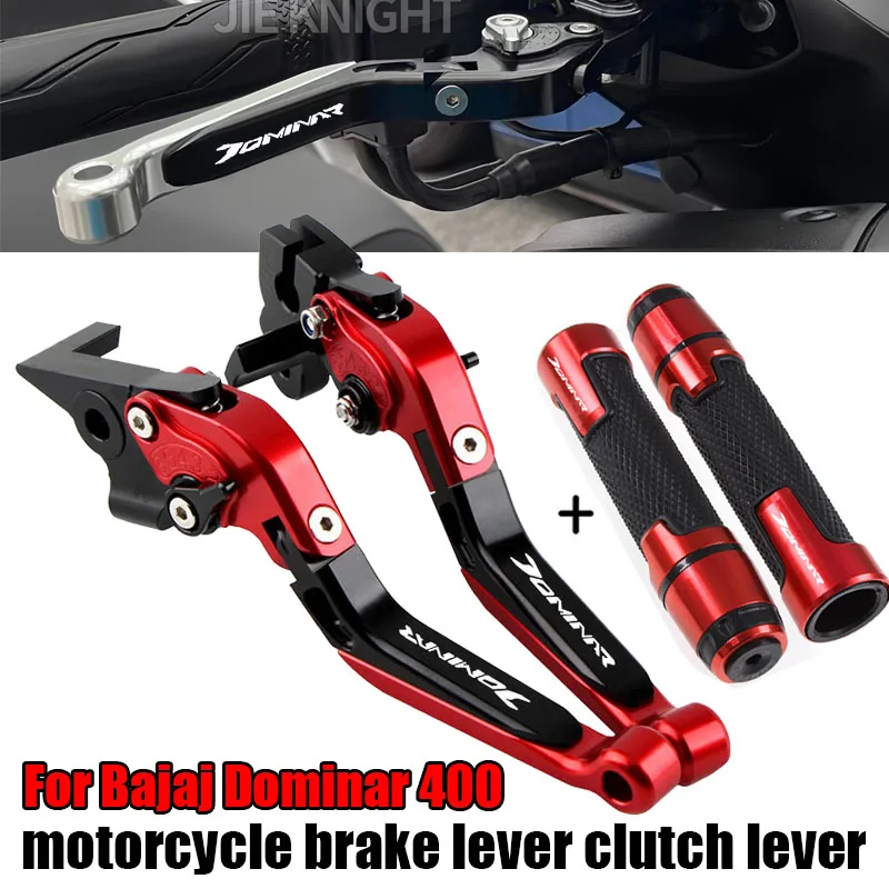 

For Bajaj Dominar 400 2017-2021 2022 2023 Motorcycle Accessories Adjustable Extendable brake Lever Folding Brake Clutch Levers