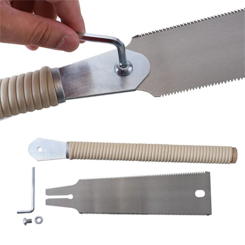 Ergonomic Handle SK5 Double/Single Edges for Woodworking Comfortable Grip,Perfect Cuts Comfortable Grip Anti fatigue