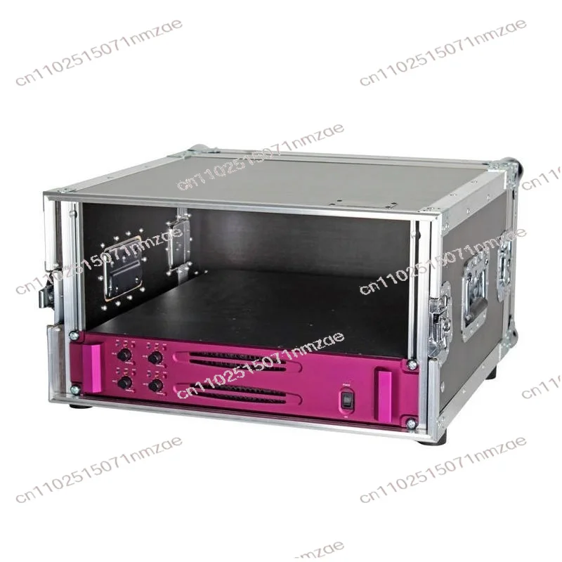 Portable Folding DJ Table Aluminum Speaker Rack Flight Case With Video Drawer