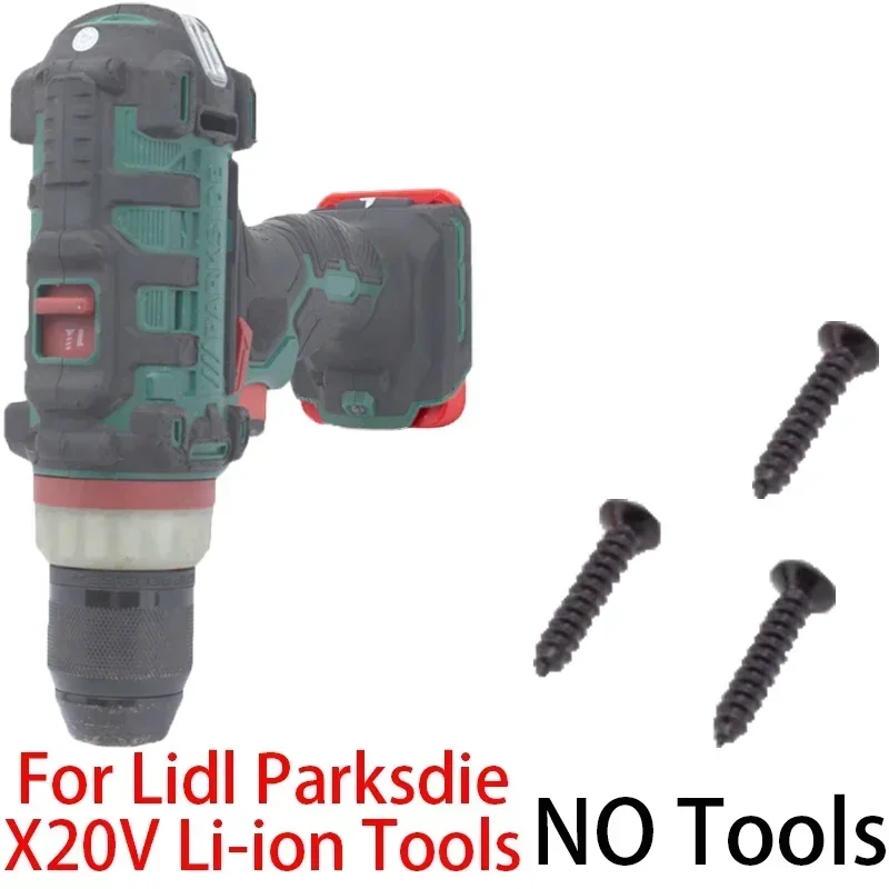 Parkside X20V Lithium-ion Battery/electric Drill Power Tool Series Wall-mounted Base Fixing Bracket with Screws