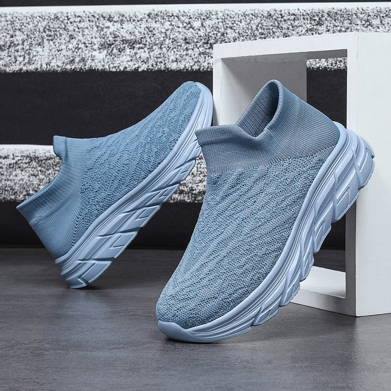 

Sneaker Woman Fashion Thick Sole Breathable Loafers Lightweight Sports Outdoor Jogging Mesh Men's Running Shoes Zapatos Mujer