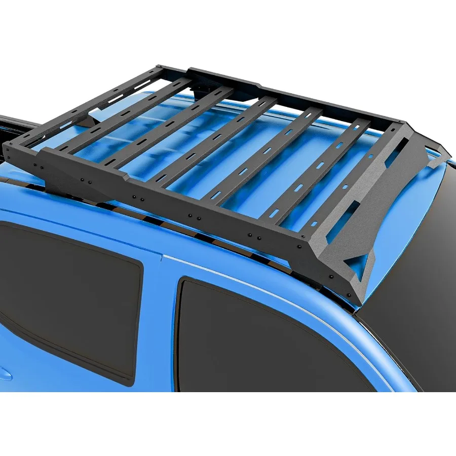 لتاكوما حامل سقفي سلة البضائع متوافقة مع 20052023 تاكوما طاقم الكابينة أفرلاند على السطح شاحنة صغيرة حامل البضائع العروة العلوية #1