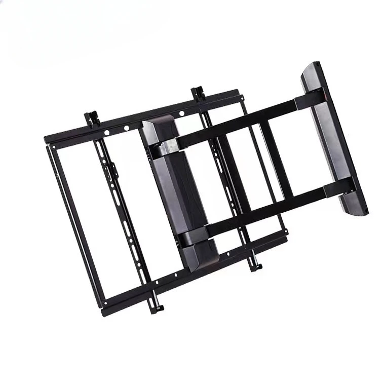 Heavy Duty Double Arm LCD Stand Swivel Bracket Full Motion TV Wall Mount for 32 70 Inches Max Steel Plate Weight Material Genius