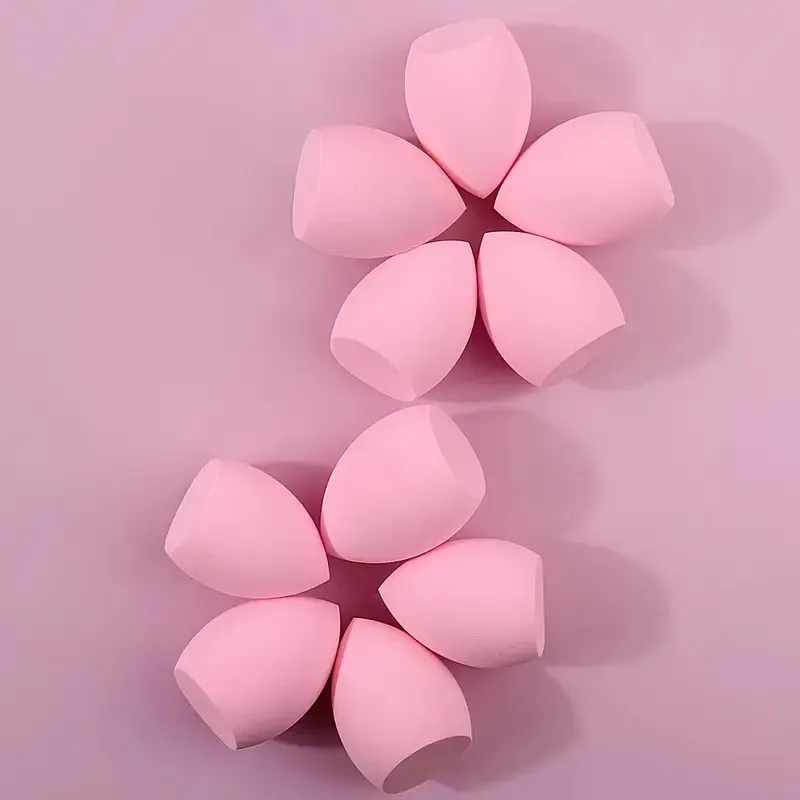 5-Pack Teardrop Makeup Sponges - For Streak-Free Liquid & Powder Foundation - Professional Finish for Everyday Makeup