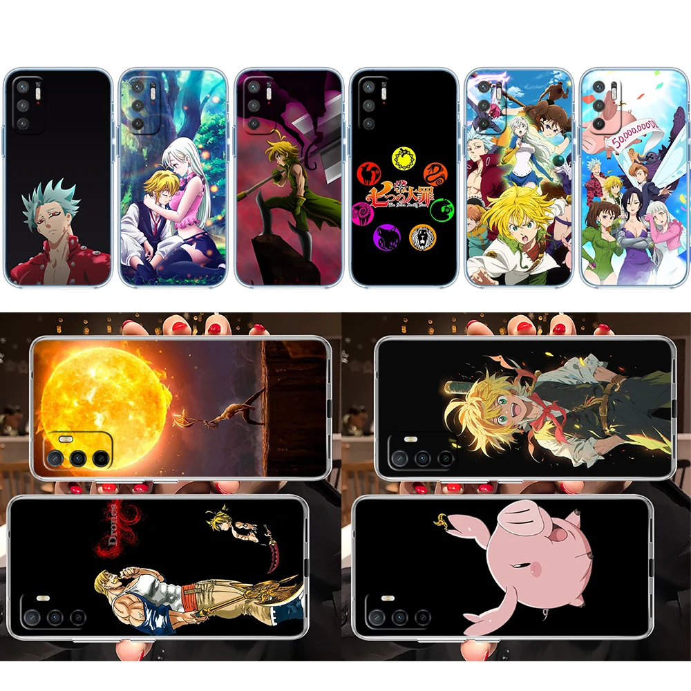 Funda para Teléfono VY80 S-Seven D-Deadly Sin para LG K22 K30 K40 K40S K41 K42 K50 K50S K51 K51S K52 K61 K62 K71 K92 Q60 Q61 V40 V50 V60