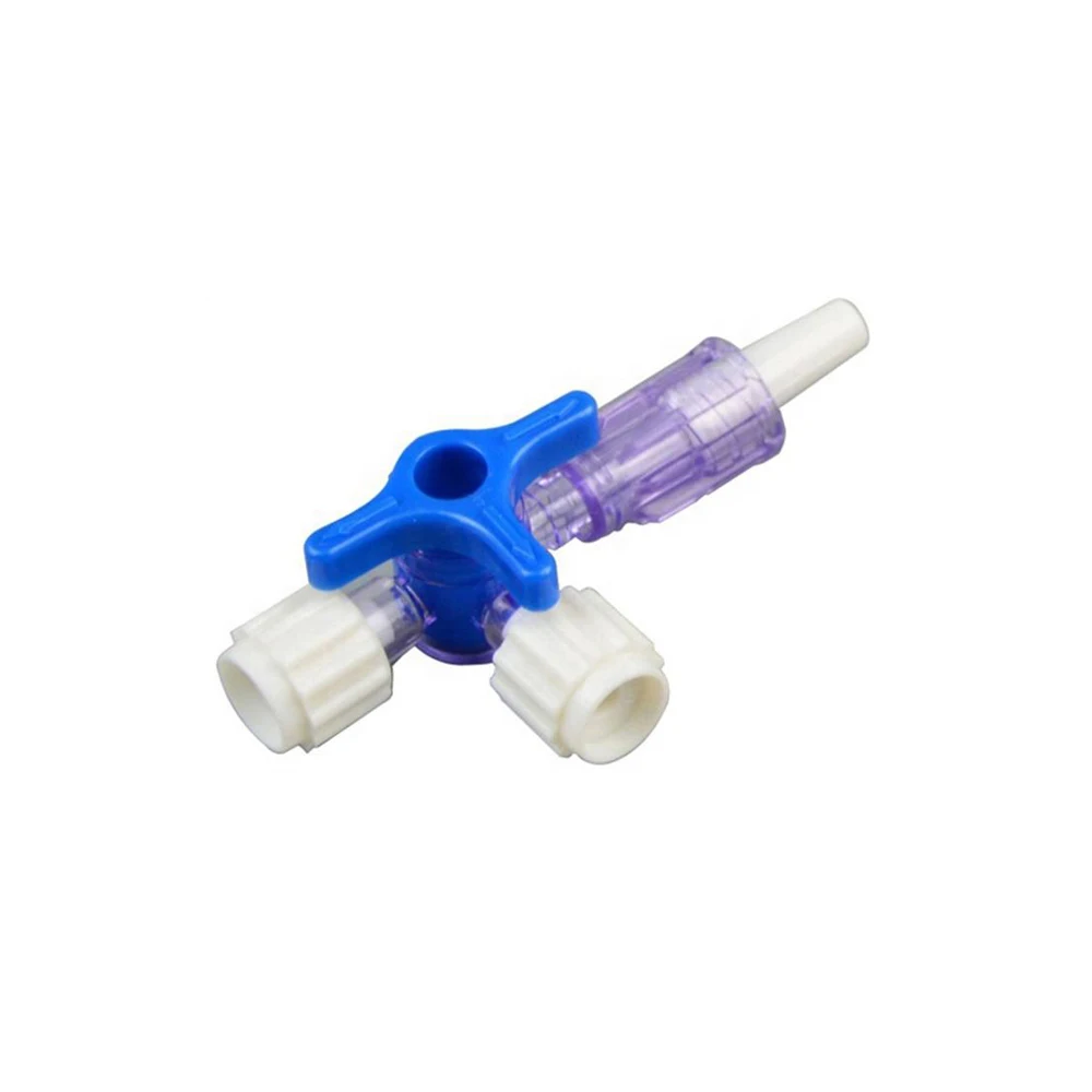 Wholesale Disposable 3 Way Silicone Medical Safety Plastic Infusion Valve 10 SETS