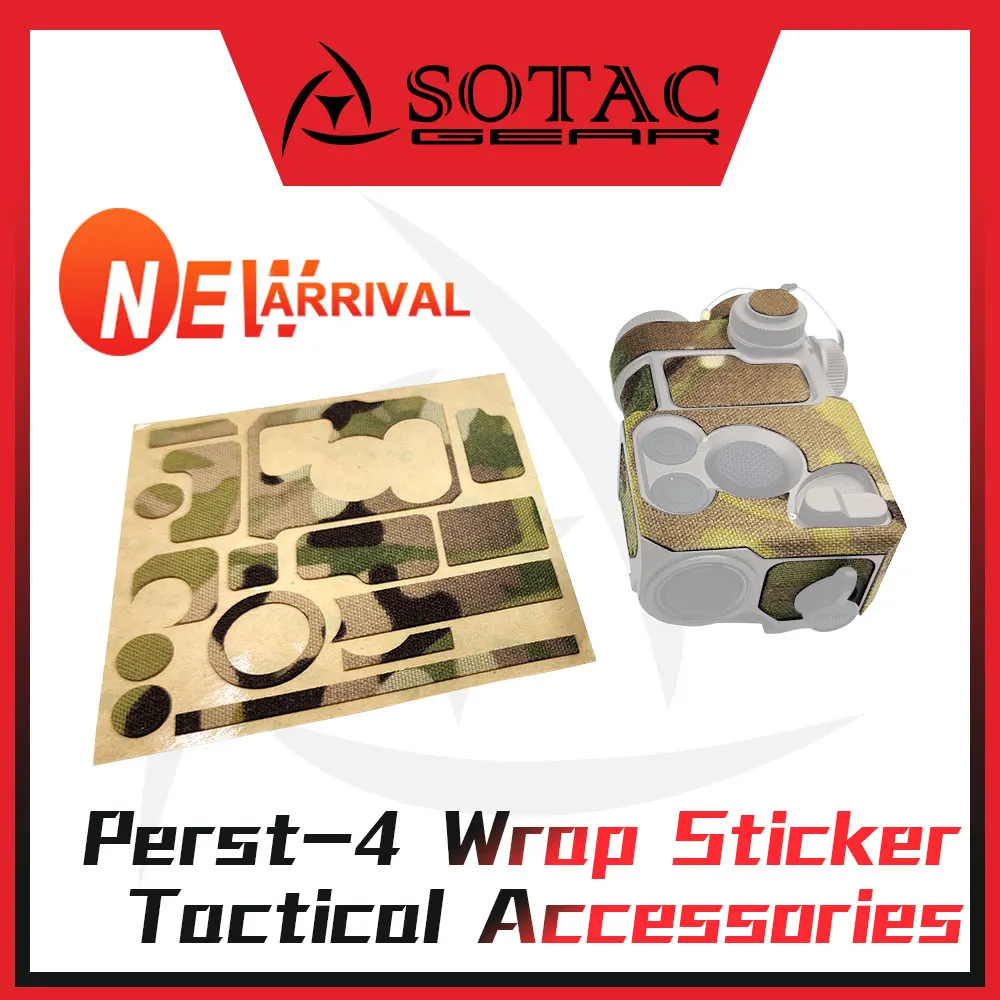 Tactical Perst 4 Laser Sticker Device Camouflage Wrap for Perst-4 IR Lasers Hunting Accessory