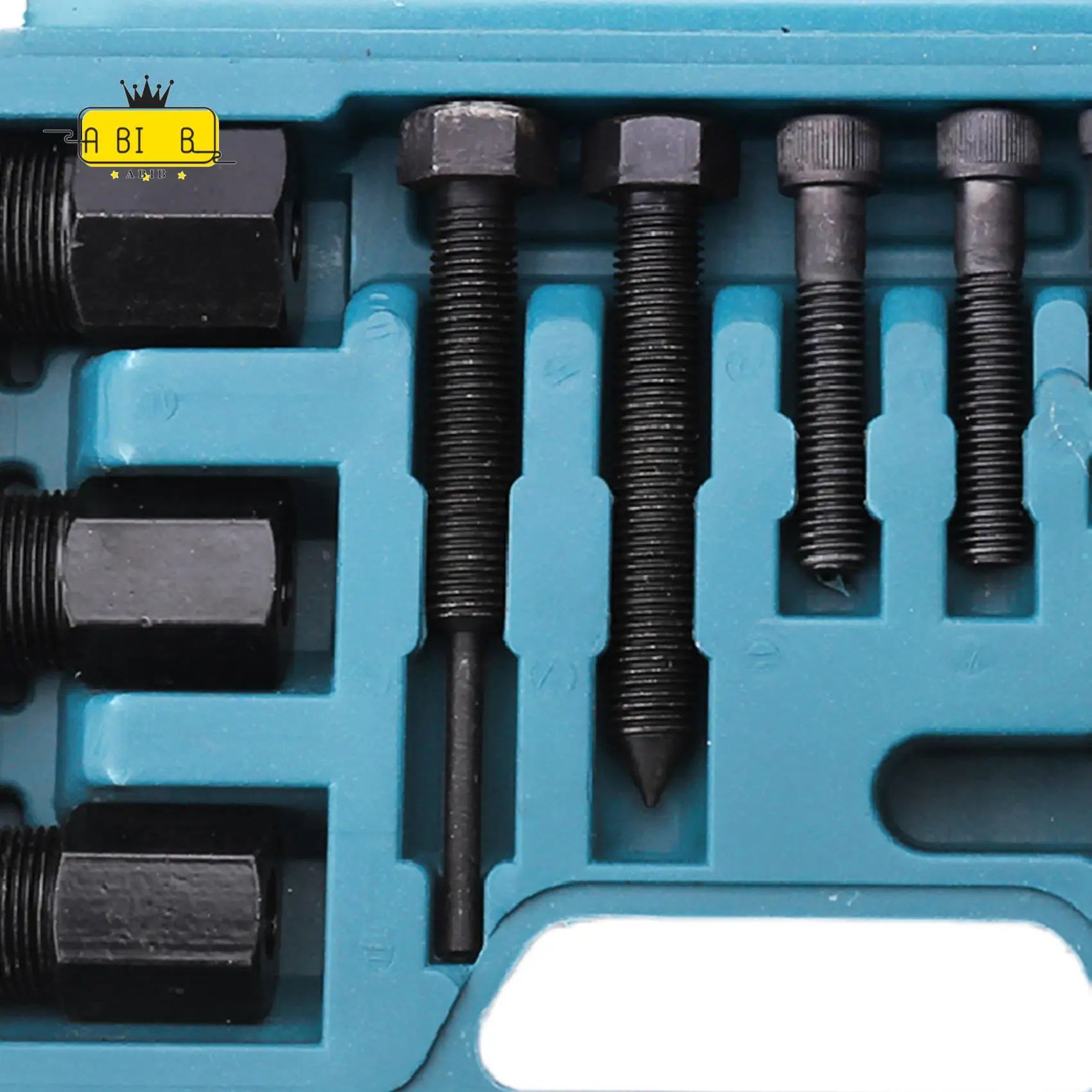 

ABIB -14 Pieces A/C Compressor Clutch Remover A/C Puller Installer Air Conditioning Tools Kit Car Repair Kit