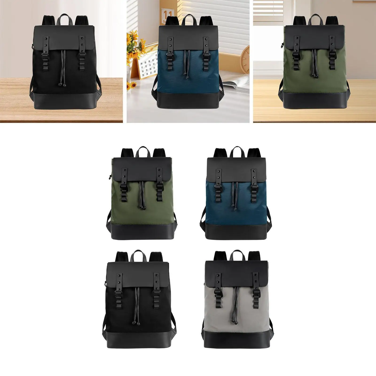 

Men's Backpack Lightweight Casual Daypack for Commuting Trip Travelling Outdoor