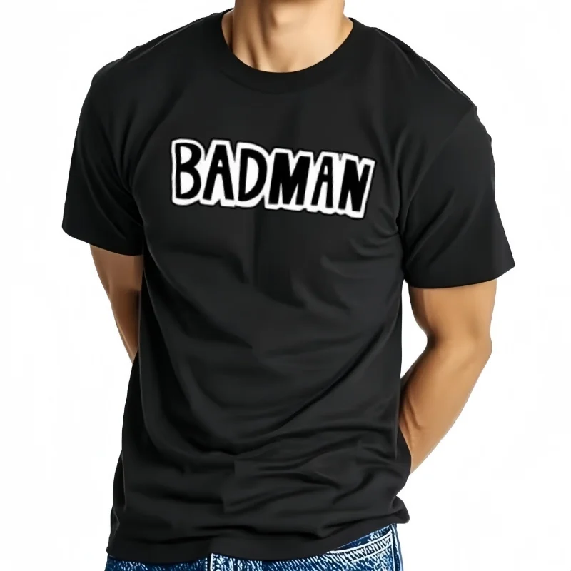 Camiseta de manga corta com logotipo de gran tamaño para hombre, talla L, Z, Vegeta, Badman, rosa, ropa oficial autêntica,