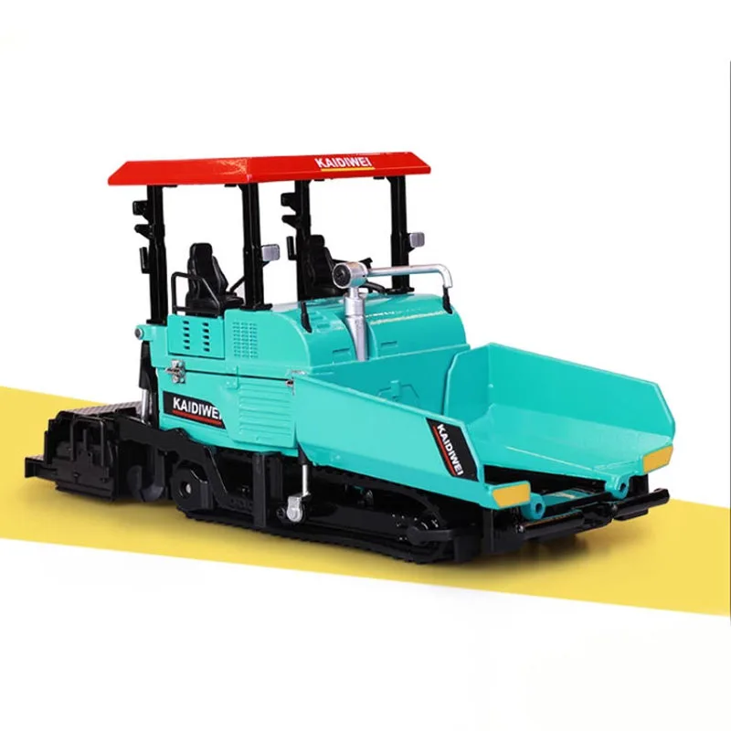 Kaidiwei دييكاست 1:40 مقياس سبيكة لودر أطفال بالريموت كنترول مجموعات الالعاب رصف محاكاة نموذج الأسفلت رصف الأسطوانة شاحنة قلابة حلية Gi #5