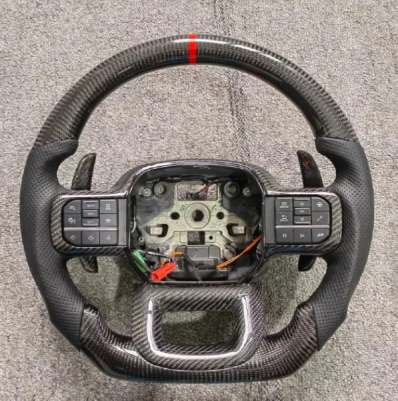 Suitable for modifying carbon fiber steering wheel, auto parts steering gear