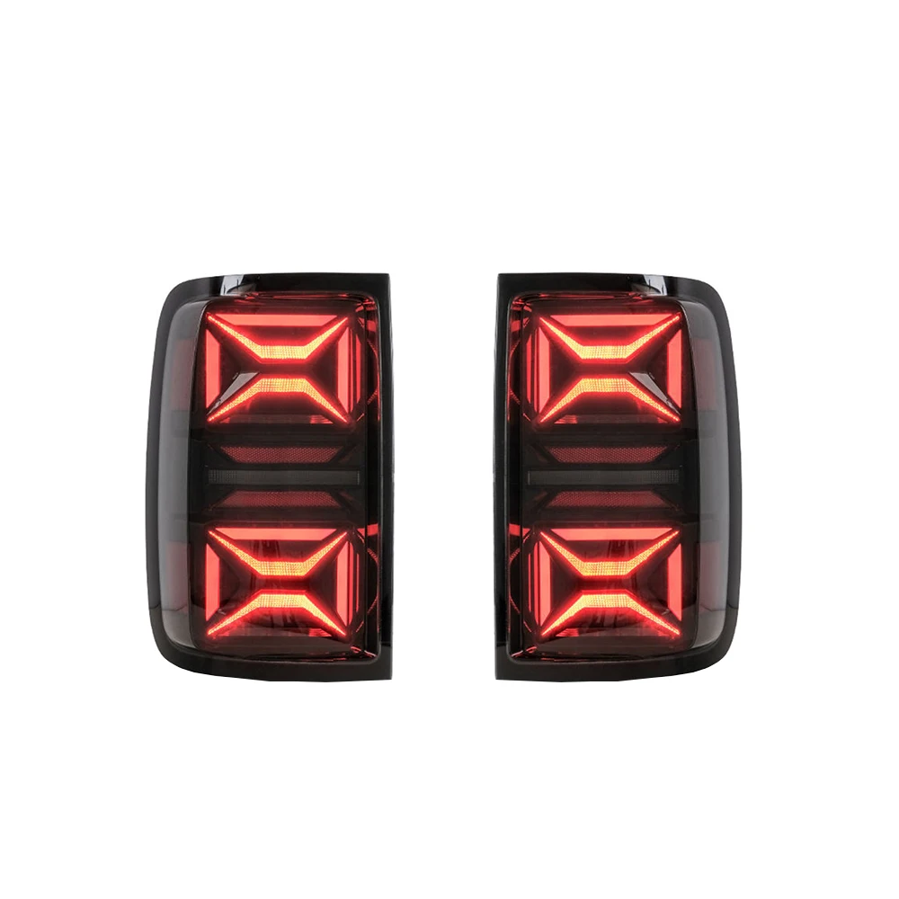 Car Full Led Tail Lamp For VW Amarok 2010-20223 Rear Lights Assembly Sequential Turn Signal Modification Taillight Accessories