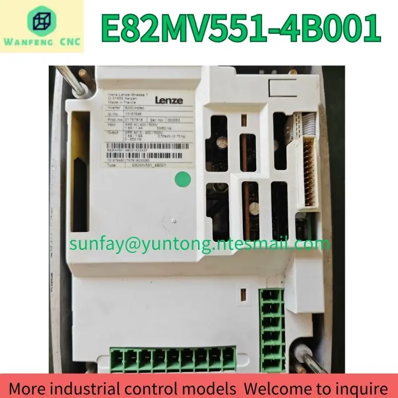 

second-hand Explosion proof frequency converter E82MV551-4B001 test OK Fast Shipping