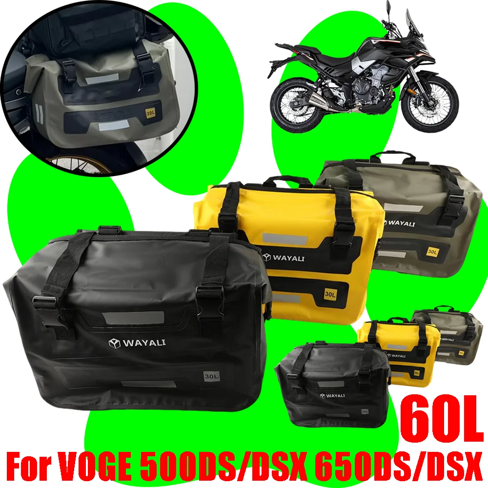 

Для VOGE 500DS 500DSX DS500X 650DS 650DSX 650 DSX 500 DSX: Аксессуары, Водонепроницаемая сумка-кофр для сиденья, багажная сумка для хранения