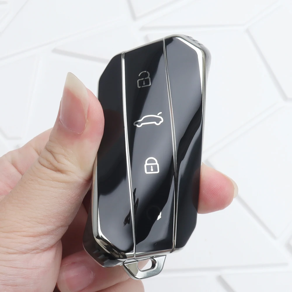 Weiche TPU Autoschlüssel-Schutzhülle für Chery Jaecoo J5 5 2025 2026 Schlüsseltasche Schlüsselanhänger Auto-Innenausstattung Zubehör – Detail 3