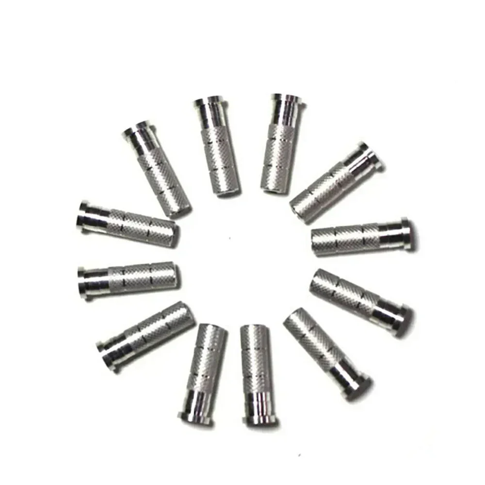 12 قطعة لينكبوي الرماية ID7.6mm OD 8.8 مللي متر الألومنيوم السهم إدراج القوس والنشاب السهم مجمع القوس الصيد الرماية #4