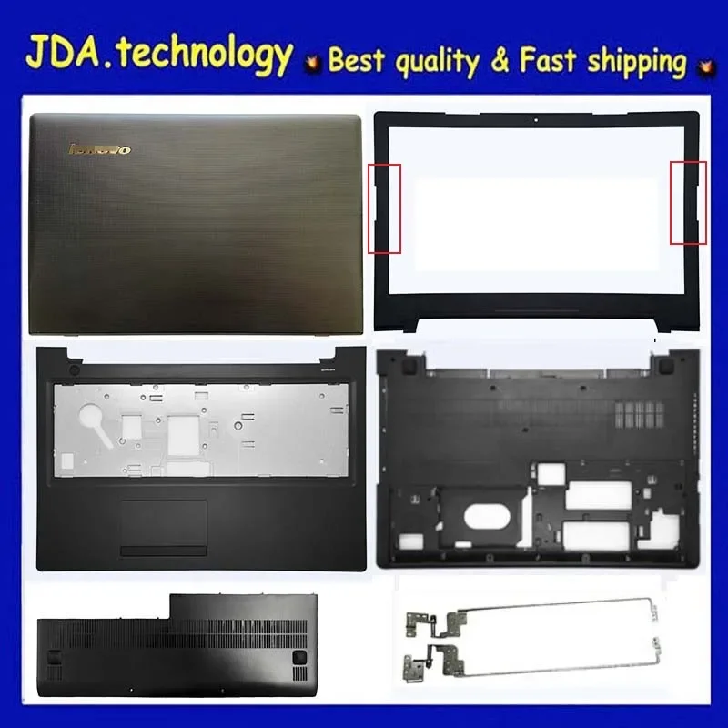 tampa traseira lcd para lenovo ideapad moldura superior caixa inferior porta preto ap0ym000300 30015isk 300 151sk 300 151sk novo 01