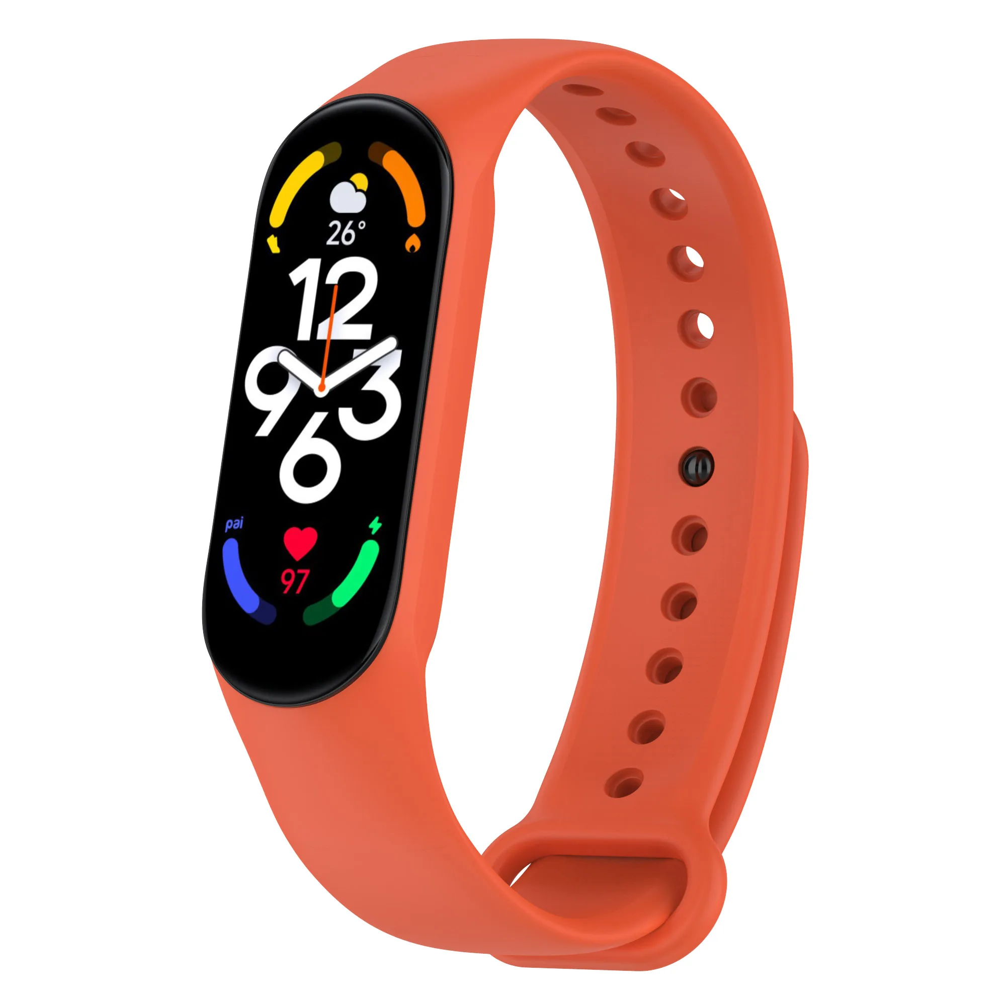 Mi Band 7 Smart Watch Strap Silicone Wristband Miband 7 Strap For Xiaomi Mi Band 6 Correa Mi Band 5 Charging Cable For Mi 7 6 5
