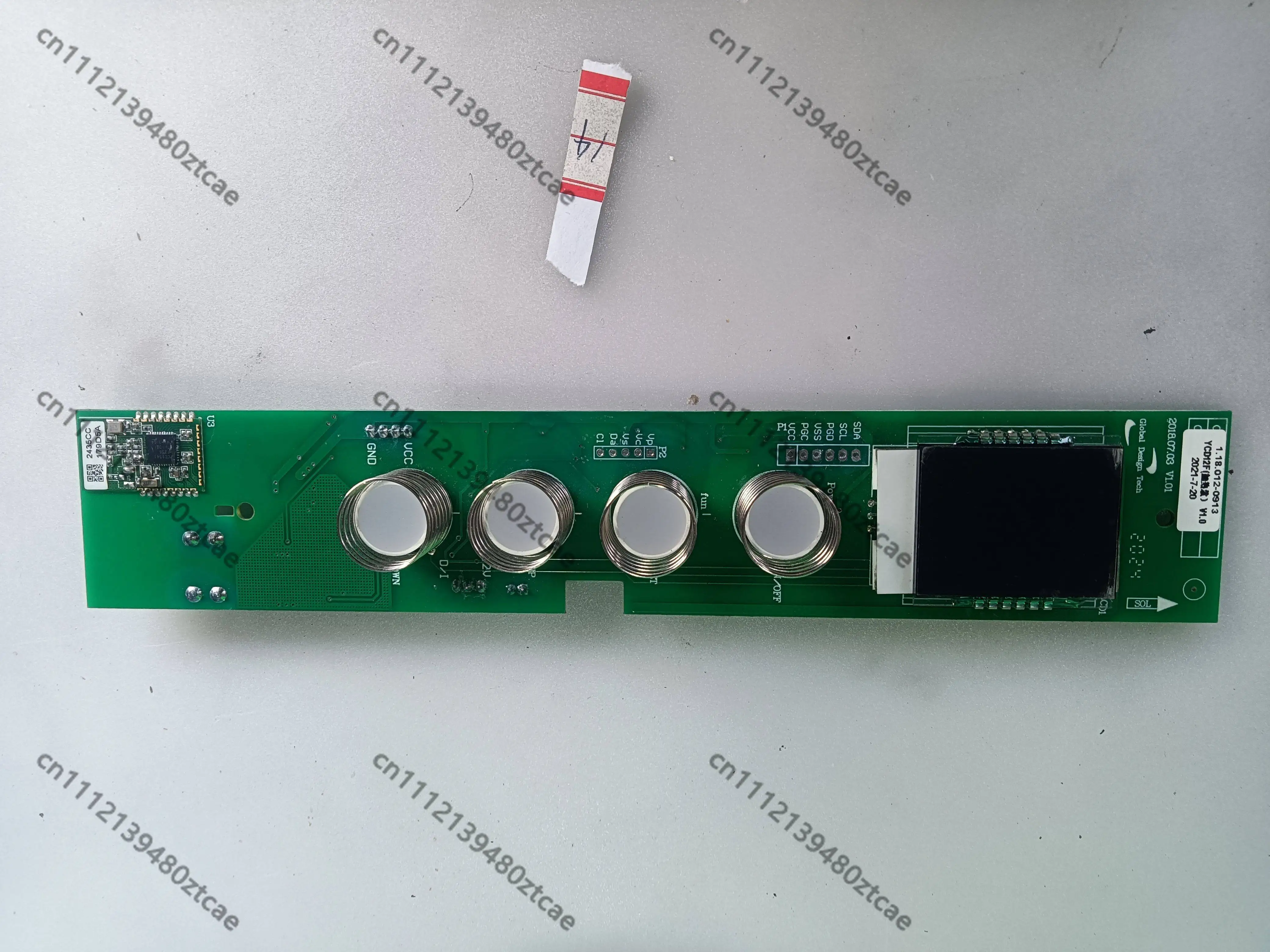 Refrigerator Heating Display Control PCB Replacement Fit CZBYCD12F2023 YCD12F Version V1.0 1.18.012