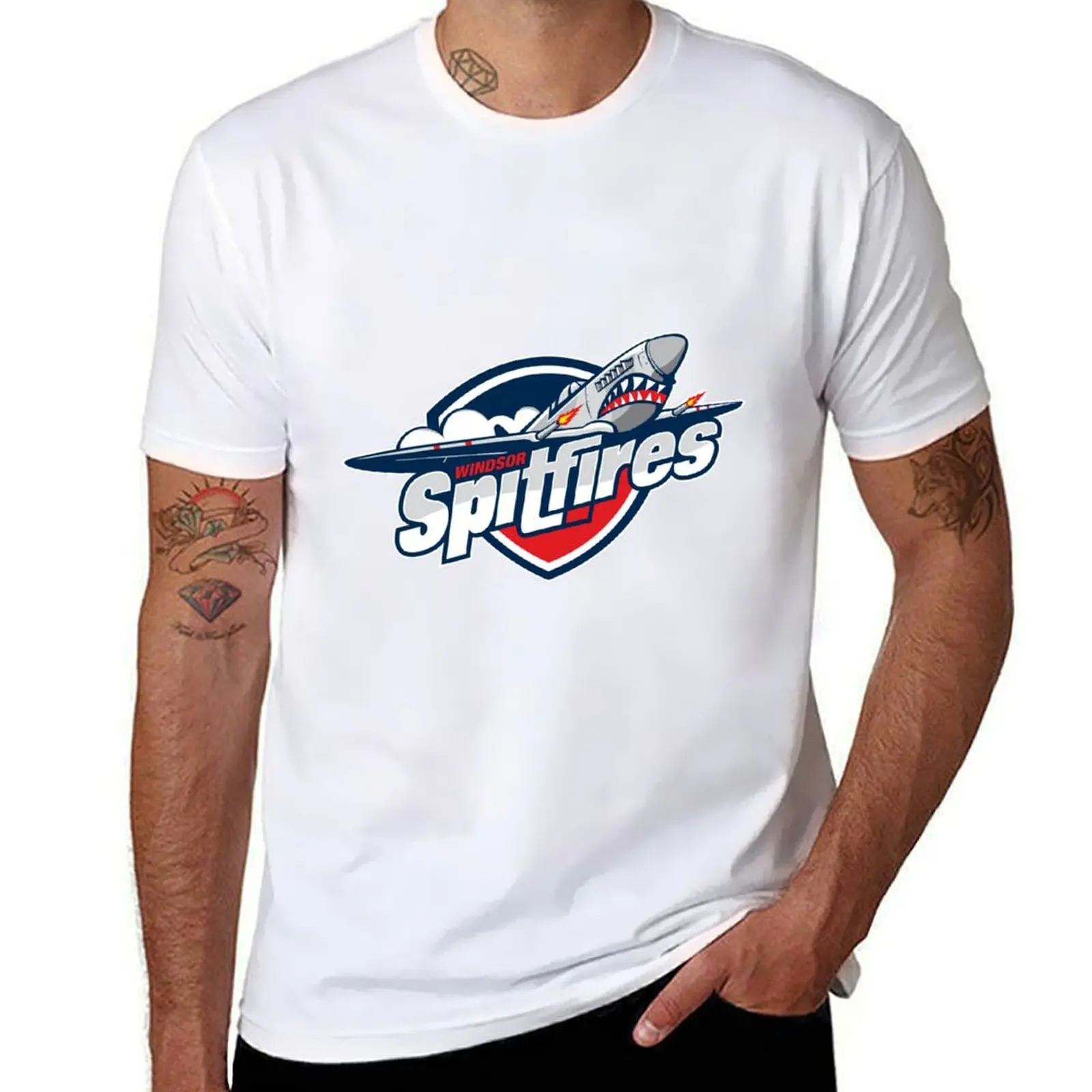 

Windsor Spitfires T-Shirt man t shirt graphic t shirts for man graphic tees T-Shirt