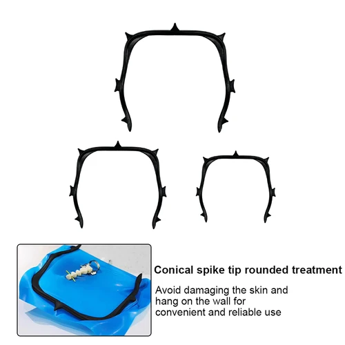 Imagen 2 del producto Marco Dental Autoclavable, soporte de hojas de goma de fibra de carbono, abridor de boca en forma de U, instrumentos de odontología de laboratorio para dentistas