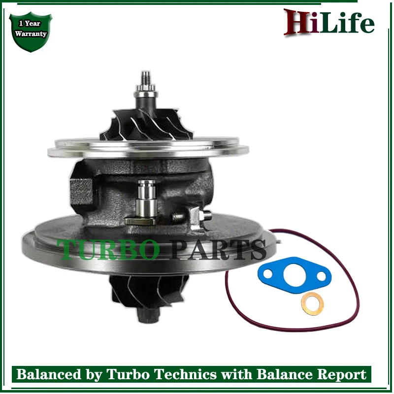 GT1646V Turbo CHRA 756867 Turbine Cartridge 03G253019L for Seat Altea Leon  Toledo III 140HP 103Kw 2.0TDI BMP BMM 2007-