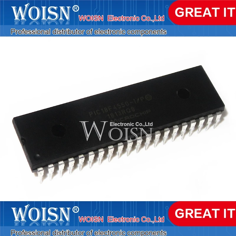 1-5-10pcs PIC18F4550-I/P PIC18F4550  Price discounts Spot supply