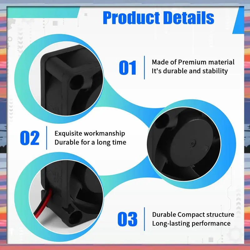 AC18 (гарантия) 3D часть принтера 4020 Охлаждающий вентилятор DC Бесщеточный мини-кулер 40 мм Охлаждающий вентилятор 40X40x20 мм Высокое качество