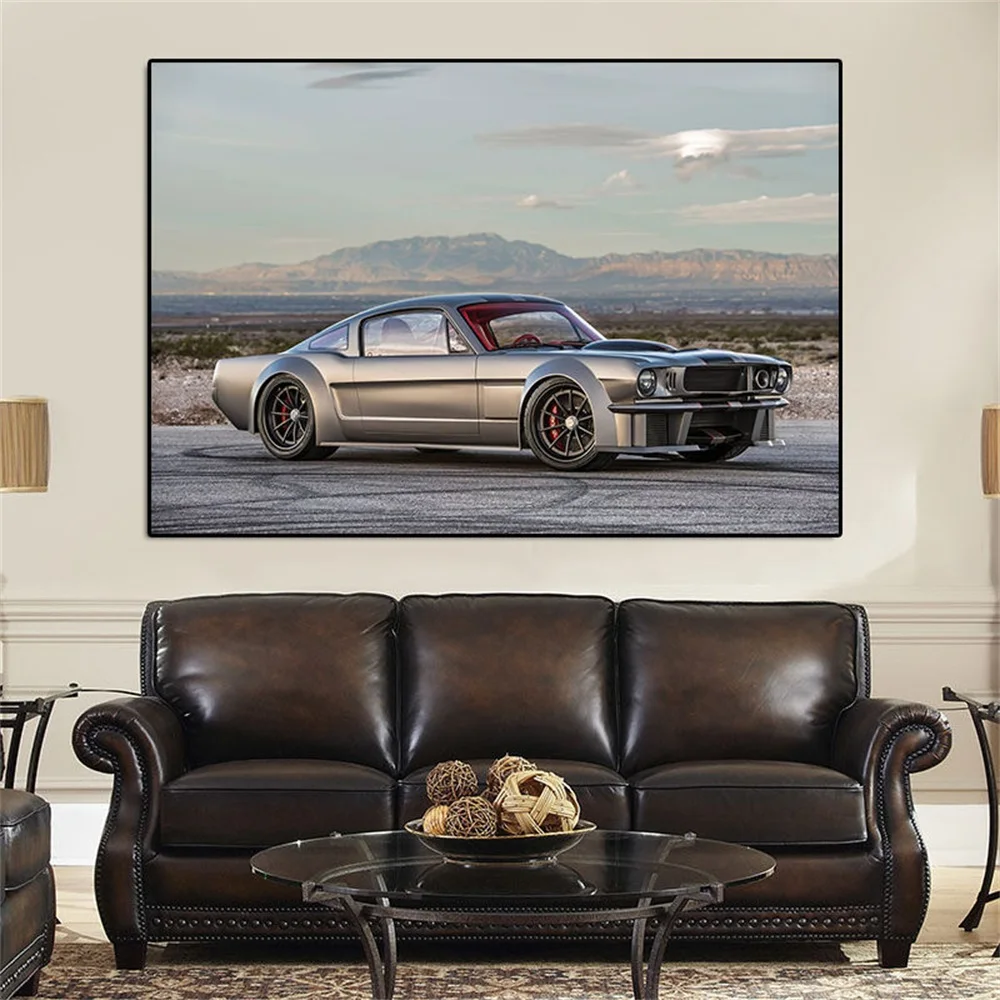 Luxury Supercar Racing Car Canvas Painting Poster and Print Wall Art Pictures for Living Room Bedroom Home Decoration Cuadros