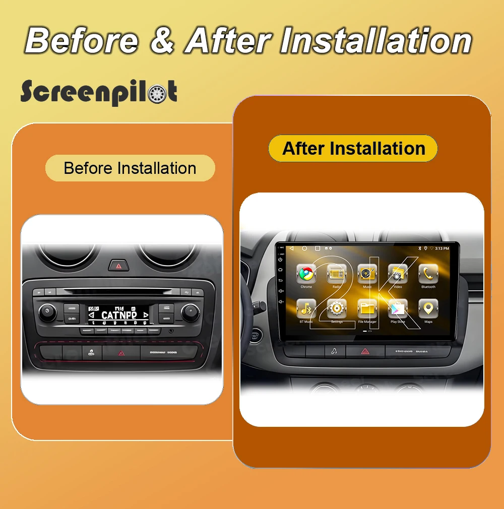 Android 16 Car Radio Stereo For Seat Ibiza MK4 6J 2008 2009 2010 2011-2015 2K QLED Multimidia Player GPS Carplay Android Auto 5G