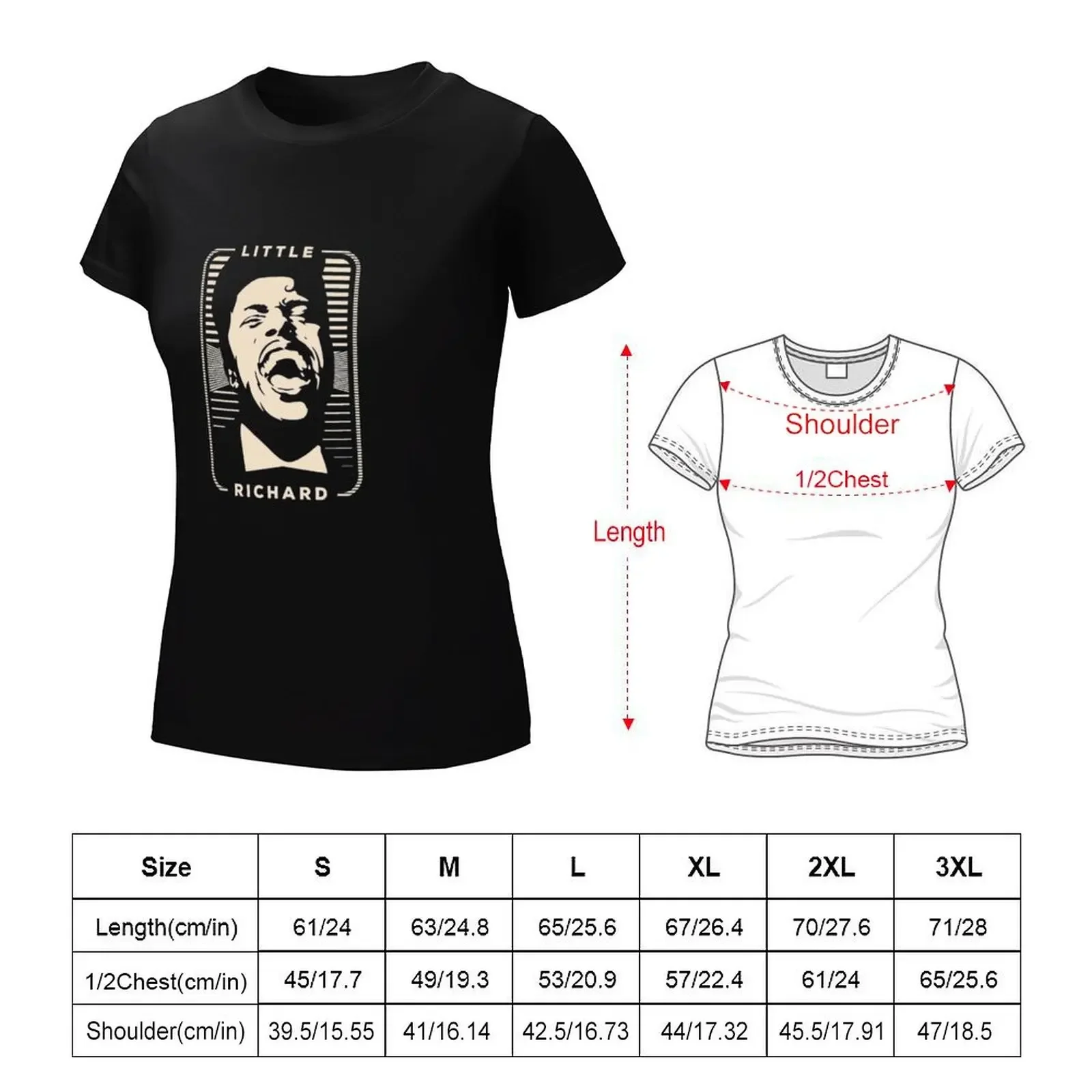 Restro of Love Little Richard Legend T-Shirt aesthetic clothes cute tops anime clothes T-shirt Women