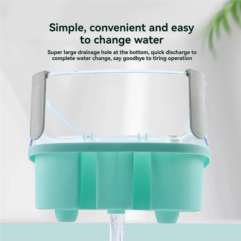 

ABMR-Transparency Turtle Tank House With Areas To Breed Feed Swim Bask Enclosure Water Cage Reptile Habitat