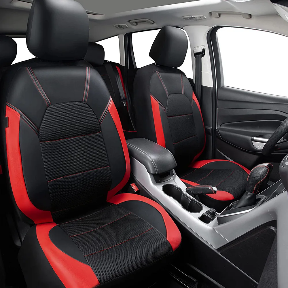 Car Seat Cover Set for Ford Focus 2 Fiesta Focus 3 Mondeo mk4 Focus mk2 Focus Fusion Kuga Ranger Focus mk3 Fiesta mk7 Mondeo mk3