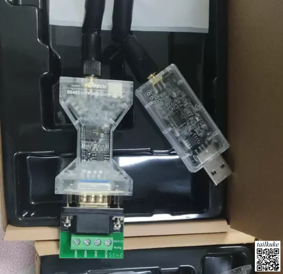 TPUNB Lora Wireless RS485/232/USB Serial Transceiver Module with Pass-through 433 Data Transmission Radio Communication DTU