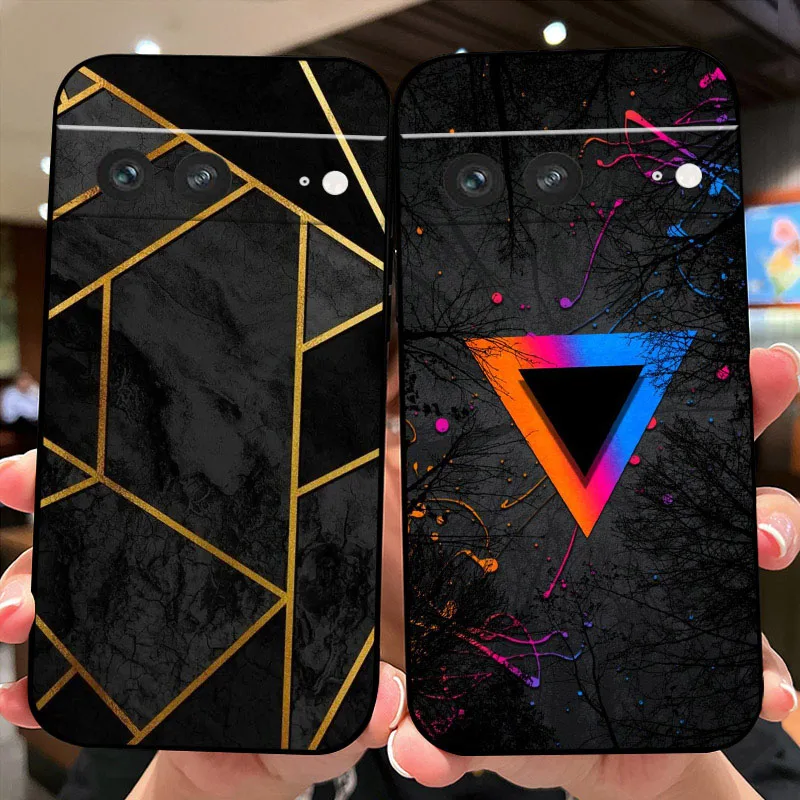 For Google Pixel 7 Pro Case PIXEL 7A 6 6A Fashion TPU Silicone Phone Cover For GOOGLE Pixel 8 Pro 8A 5G Shockproof Bumper Cases
