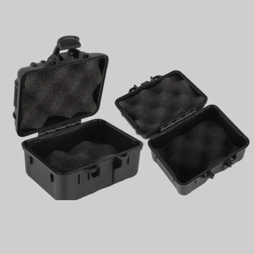Hard Case Plastic Watch Travel Case 1 Slot Portable Bracelet Storage Box Thickened Square Jewelry Storage Case Safety Toolbox