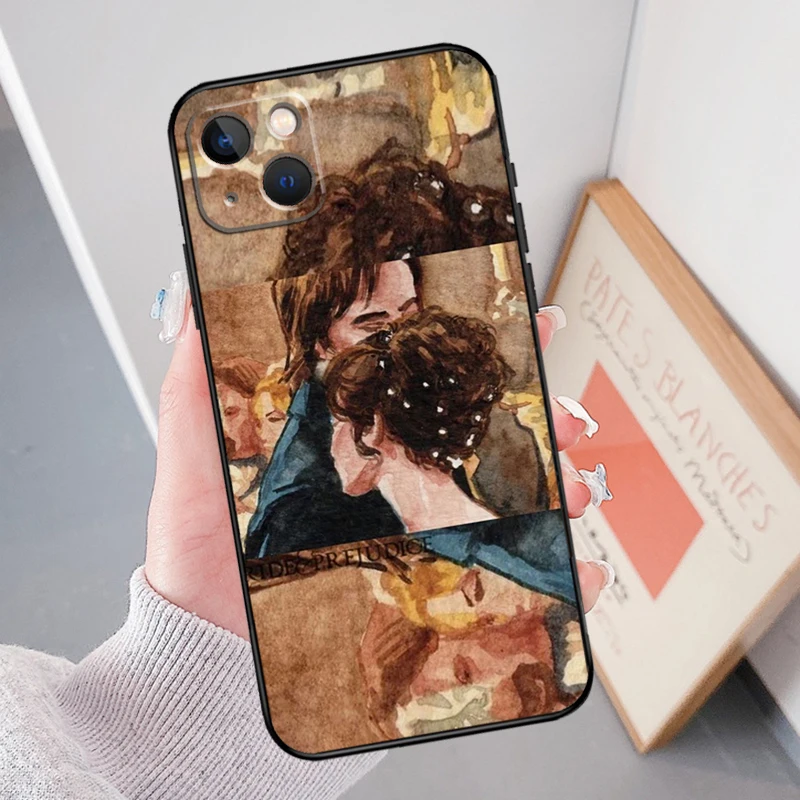 Pride And Prejudice Jane Austen Case For iPhone 16 15 14 11 12 13 Pro Max Mini X XS Max XR SE 2022 2020 Plus Cover Shell