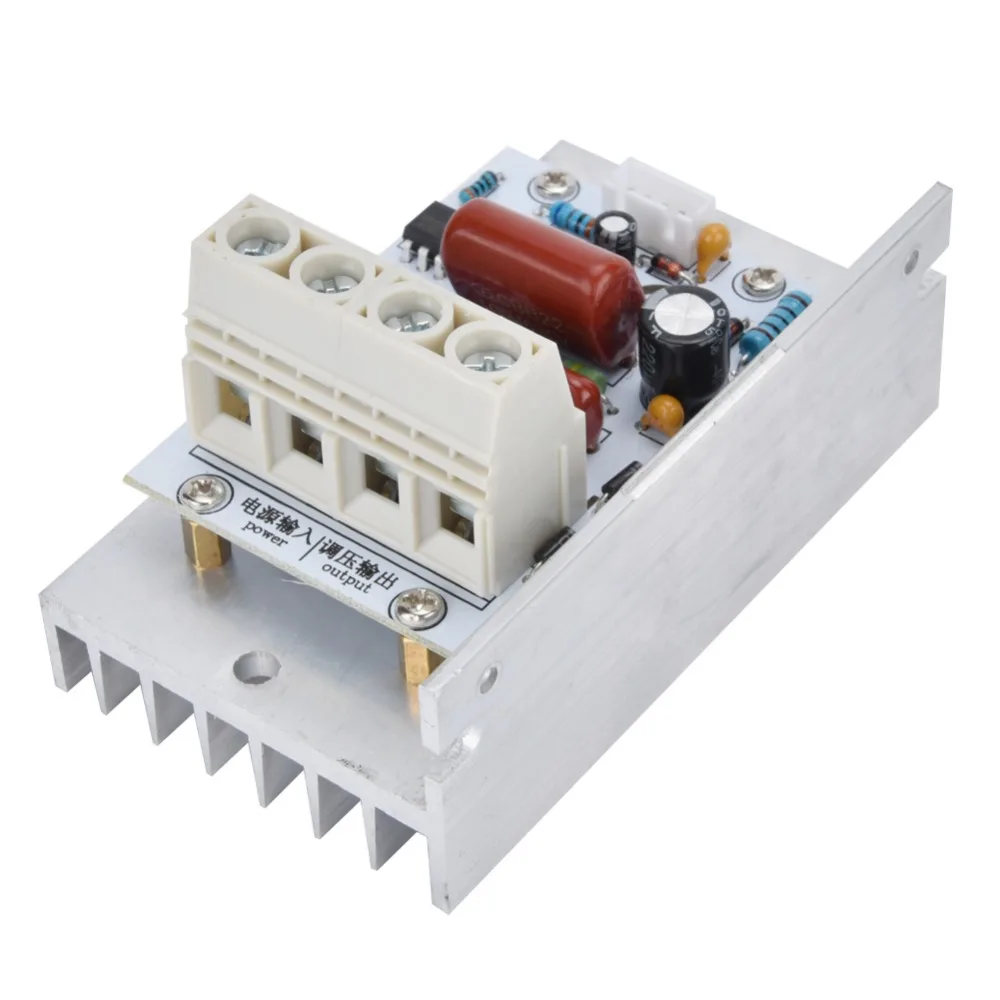 

10000 Вт SCR регулятор напряжения переменного тока 220 В 80 А цифровой дисплей диммер регулируемый регулятор скорости регулирование мощности