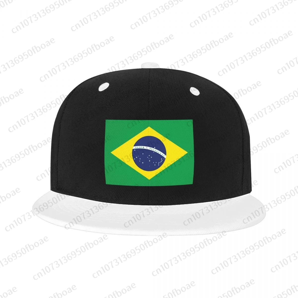 Brazil Flag Hip Hop Baseball Caps Running Adult Men Women Flat Hats Fashionable Outdoor Hat