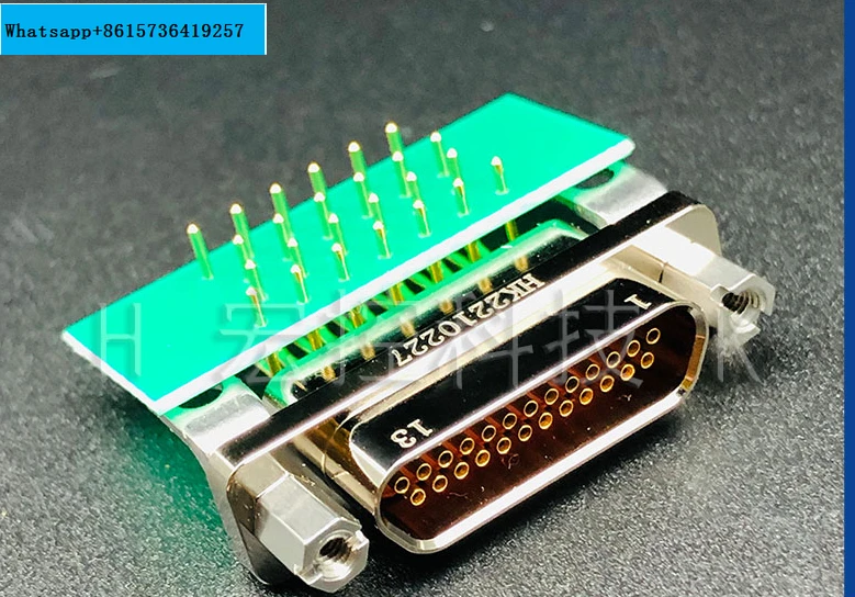 

J30J-25ZKW-J J30J connector J30J-25ZKWP7-J 25 core bent pin socket