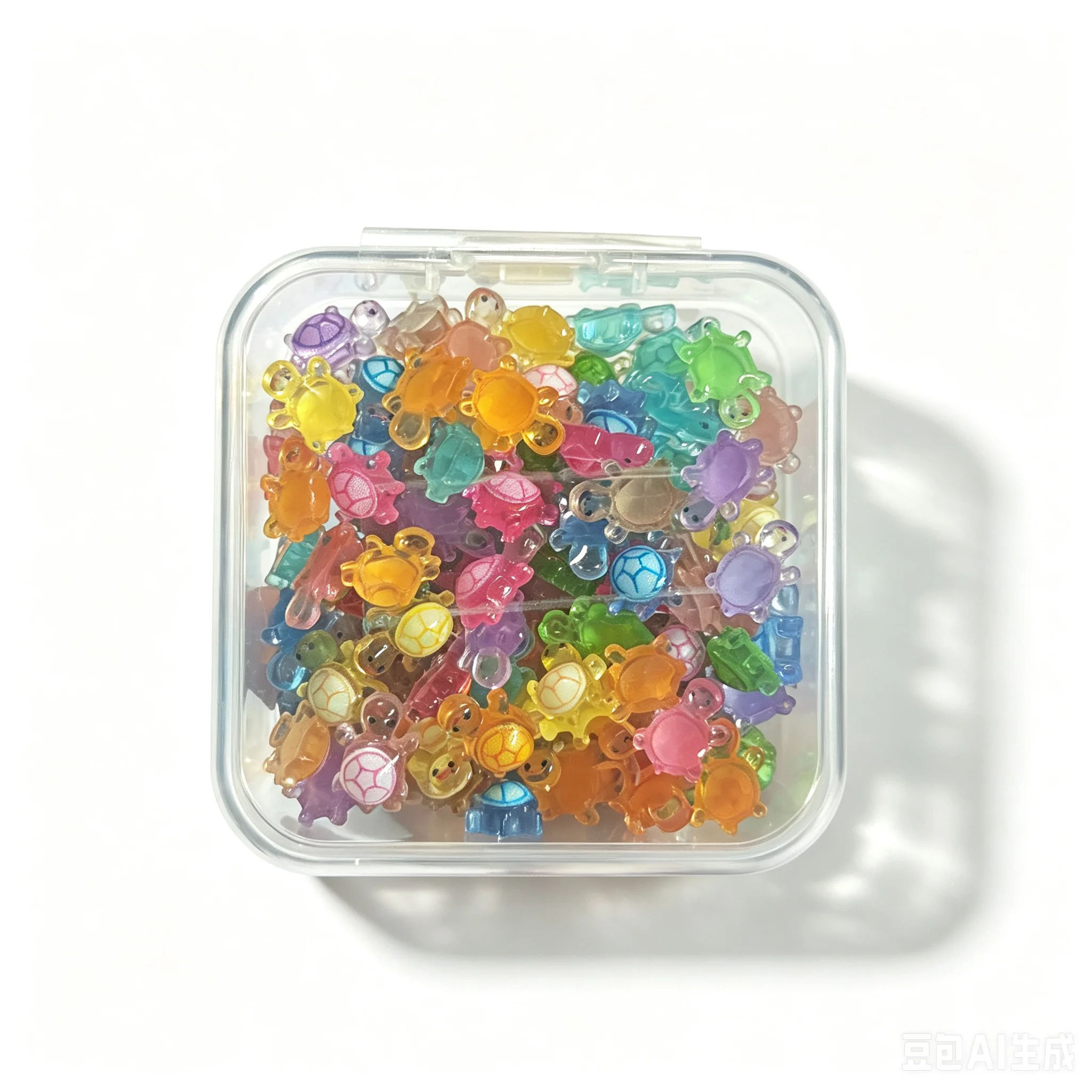 100 Mini Colorful Turtle Resin - Resin Art Decoration Items 评论和价格