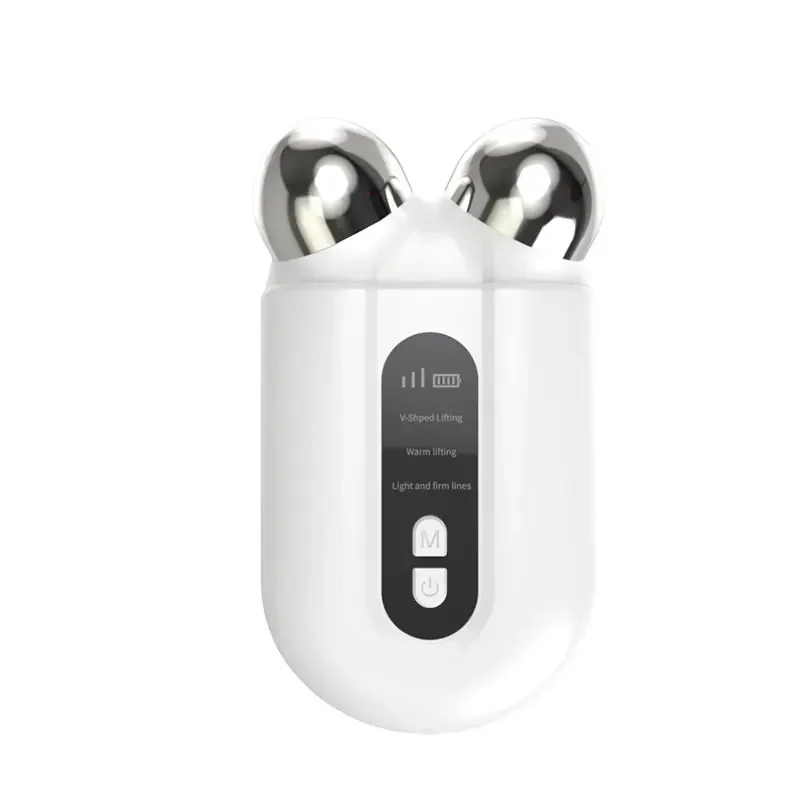 Nuface جهاز شد الوجه مكركرنت الأسطوانة ، رفع الوجه وشد الجلد ، آلة إزالة التجاعيد مكركرنت المهنية #6