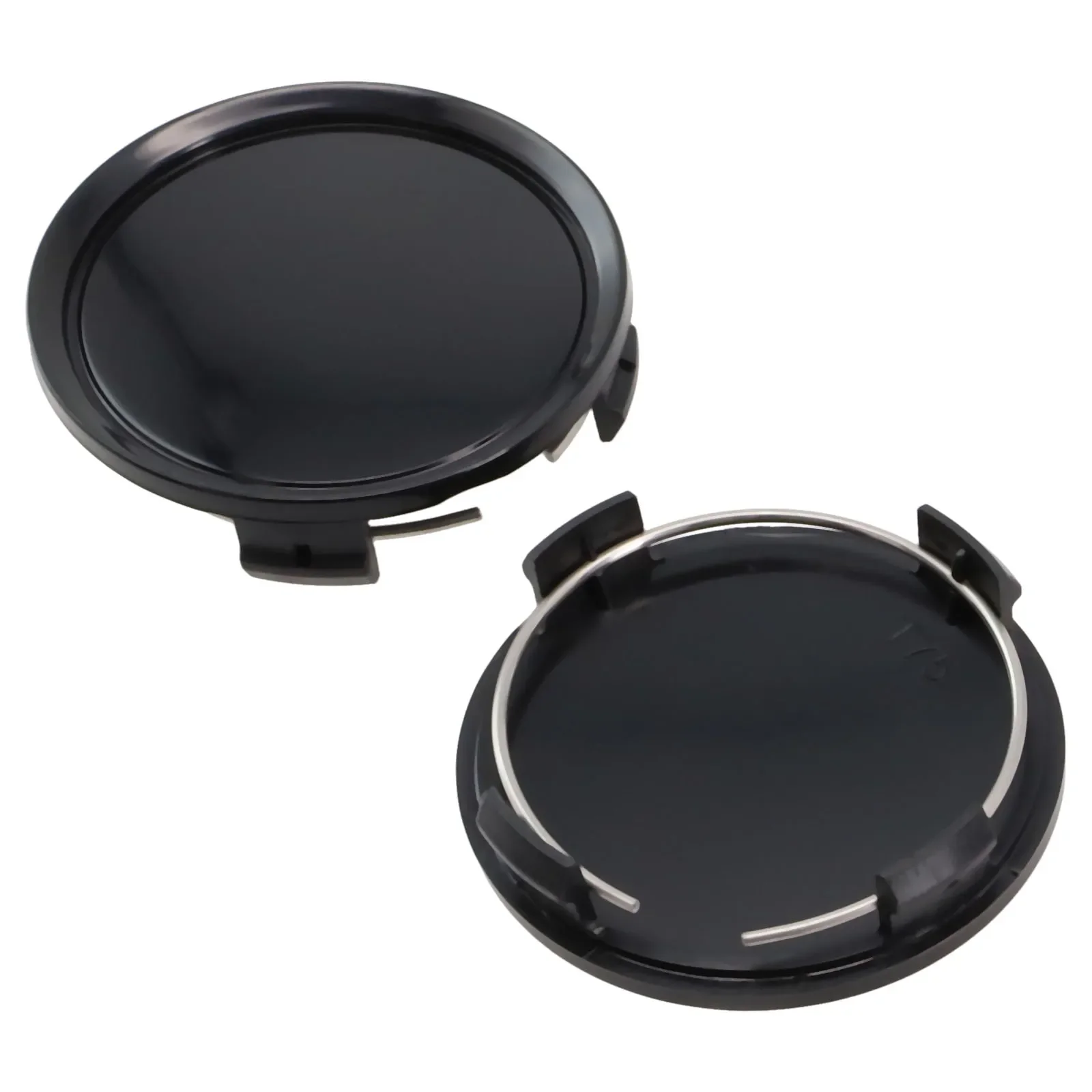 4Pcs Car Wheels Center Cap Universal ABS Vehicle Tyre Tire Rim Cover Hubcap Black Car Wheel Rims Center Hubcap Cap Cover 75mm