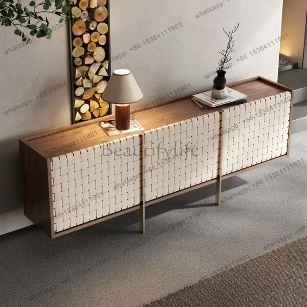 FG Collectibles Organizer Living Room Cabinets Drawers Luxury Rattan Corner Cabinet Arcade Vintage Woonkamer Kasten Home Furnitu