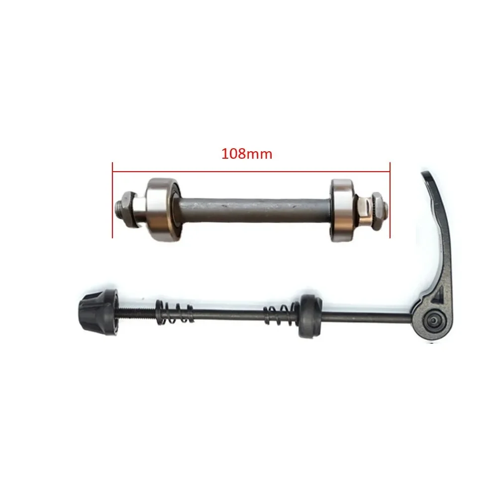 MTB Bike Bicycle Wheel Hub Front And Rear Quick Steel Release With 2 Bearings Bicycle Accessories Parts