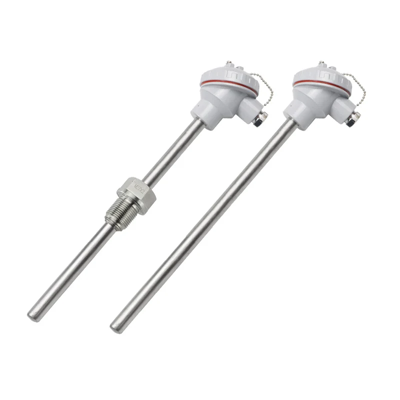 WZP-230/WZP231/PT100 Platinum RTD PT100 Temperature Sensor Type K Fixed Thread Thermocouple