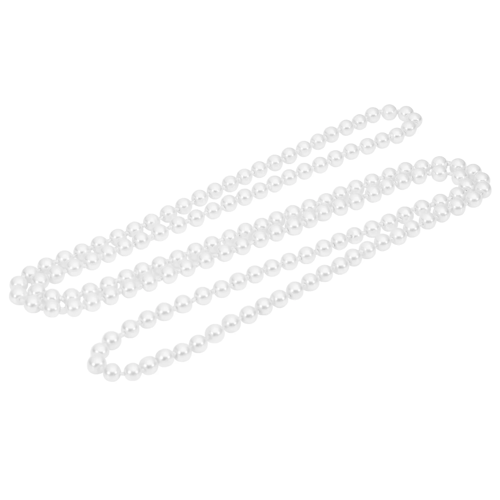 

Retro Pearl Sweater Chain Necklace Ivory Color 150cm Long Faux Pearls Vintage Beads Jewelry for Women Wedding Party Gift