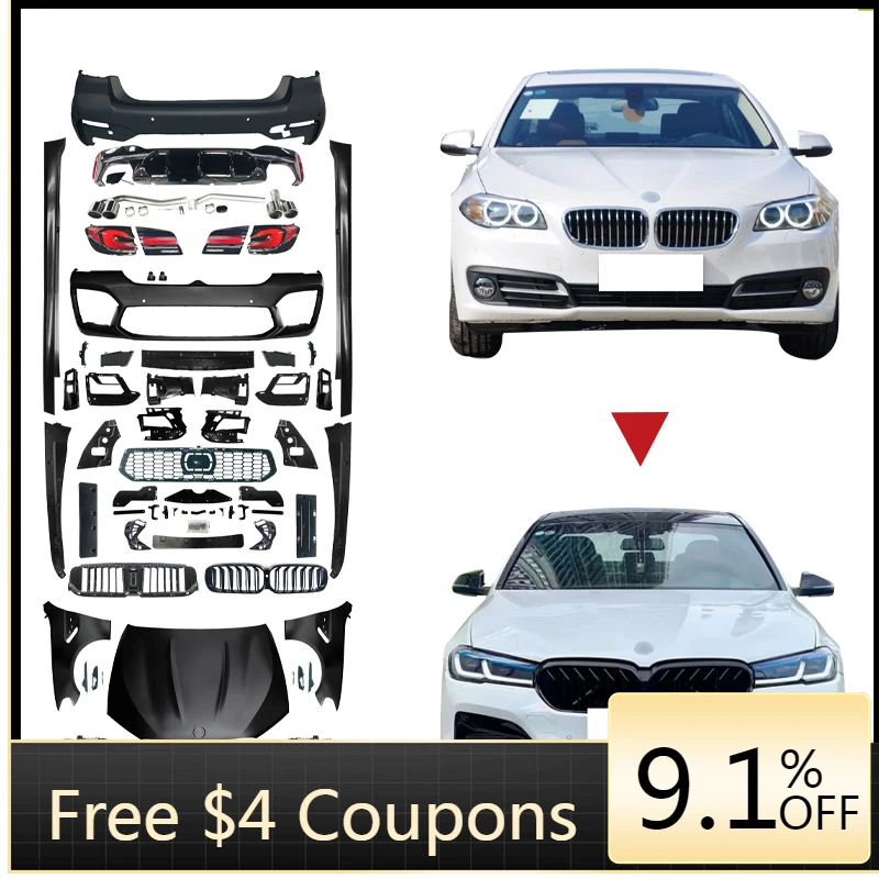 

High quality, safe and reliable2011-2017 5 Series F10 F18 Upgrade 2023Y G30 G38 LCI M5 Style Bodykit 530I 550LI Upgrade G30 M5 L