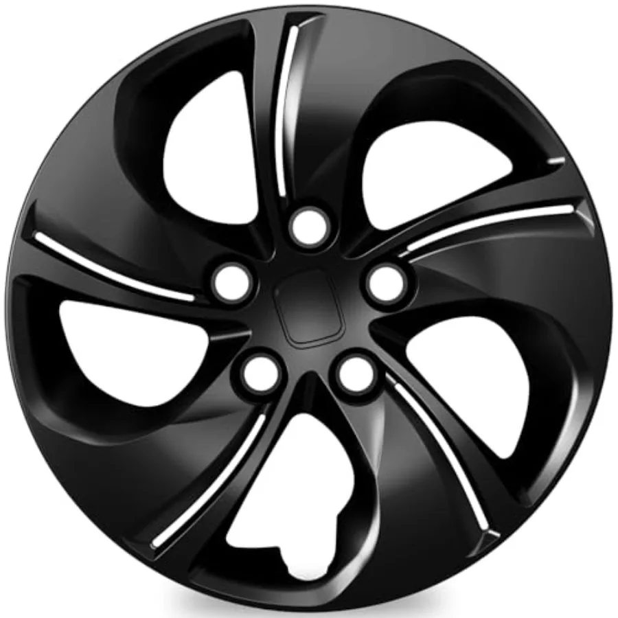 

4-Pack Hubcaps Compatible with Honda Civic 2013 2014 2015 15 Inch 15" Wheel Covers Skins 44733-TR3-A00 Please Watch The Install